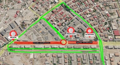 Sürücülerin Dikkatine! Azerbaycan Bulvarı’nda Kısmi Trafik Düzenlemesi..