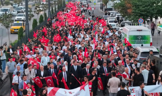 15 Temmuz’un 10. Yılında Kahramanmaraş Tek Yürek Oldu 