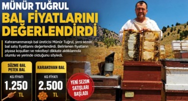 Kahramanmaraş’ta yeni sezon bal fiyatları belirlendi