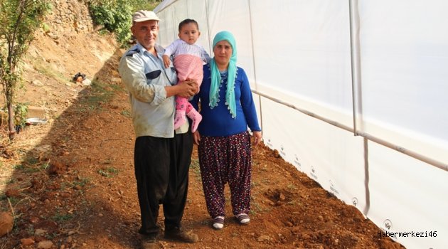 30 BİN LİRA HİBE DESTEĞİ İLE SERASINI KURDU