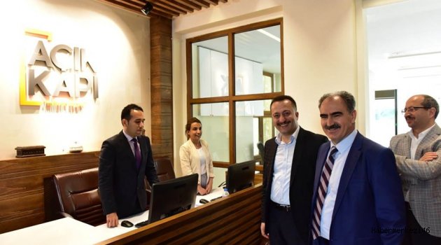AÇIK KAPI BÜROSU İNCELENDİ
