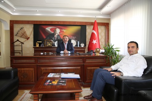 AFŞİN KAYMAKAMI BUDAN’DAN BAŞKAN GÜVEN’E ZİYARET…