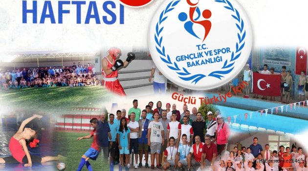 AMATÖR SPOR HAFTASI BAŞLADI