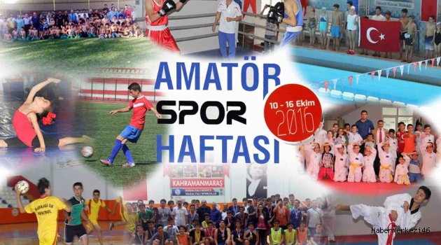 AMATÖR SPOR HAFTASI TAMAMLANDI