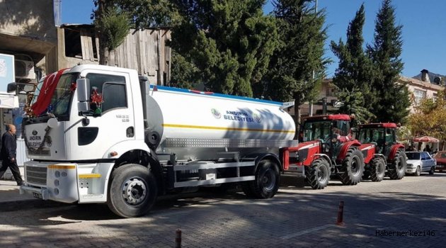 ANDIRIN BELEDİYESİ ARAÇ FİLOSUNU GÜÇLENDİRİYOR