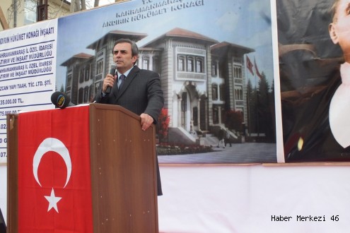 Andırın Hükümet Konağı’nın Temeli Atıldı