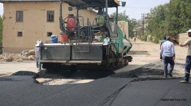 ASFALT ÇALIŞMALARI DEVAM EDİYOR…
