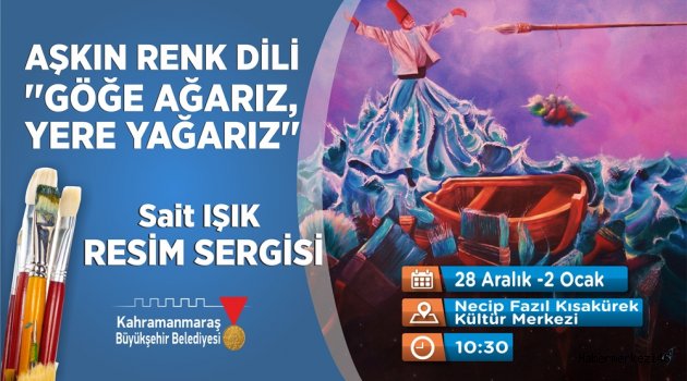AŞKIN RENK DİLİ RESİM SERGİSİ