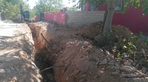 AYAKLICAOLUK'TA İÇME SUYU SORUNU BİTİYOR