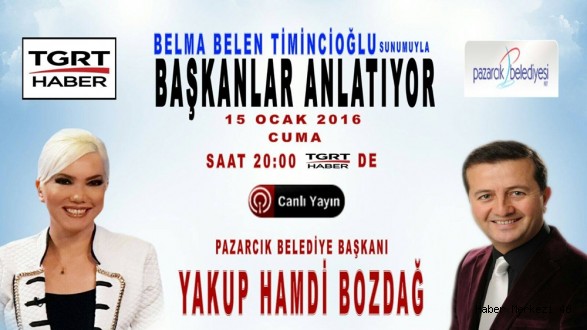 Başkan Bozdağ, TGRT Haber Ekranlarına Çıkacak