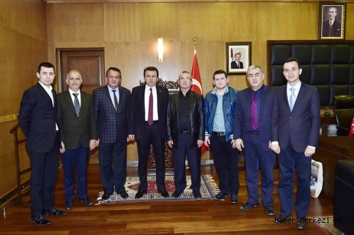 BAŞKAN ERKOÇ’A ‘SESSİZ’ ZİYARET