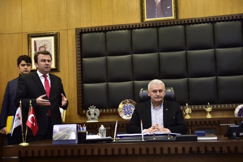 Başkan Erkoç, Bakanlara Projeleri Anlattı
