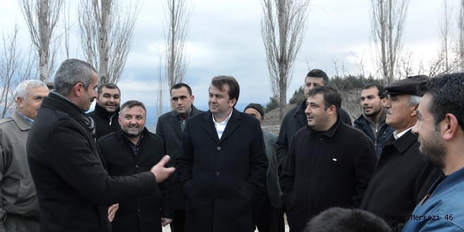 BAŞKAN ERKOÇ BULANIK’TA İNCELEMELERDE BULUNDU