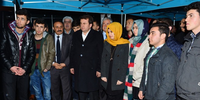 BAŞKAN ERKOÇ ÖĞRENCİLERİ UĞURLADI
