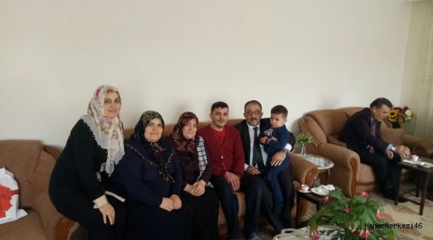 BAŞKAN GÜVEN’DEN ÇAT KAPI EV ZİYARETLERİ…