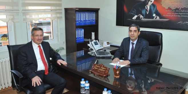 BAŞKAN’IN VEDA ZİYARETLERİ DEVAM EDİYOR