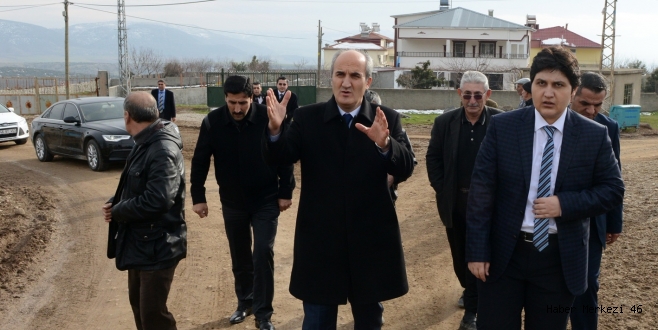BAŞKAN OKAY MAHALLE MAHALLE GEZİYOR