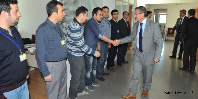 BAŞKAN PERSONELLE HELALLEŞTİ