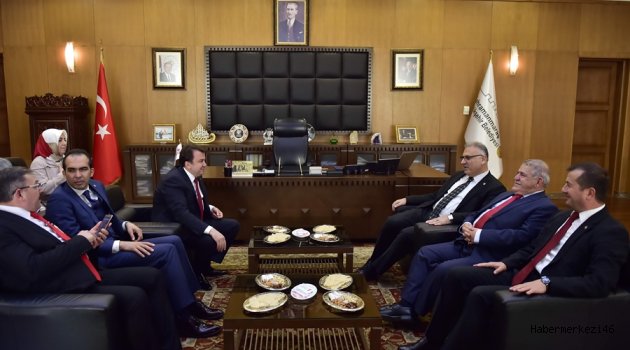 BAŞKAN YARDIMCISI YÜKSEL’DEN BÜYÜKŞEHİR’E ZİYARET