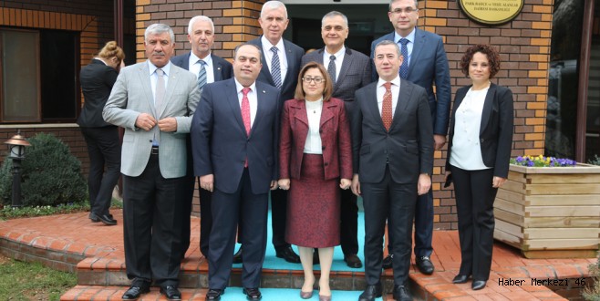 Başkanlardan Şahin’e Ziyaret
