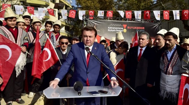 “BAYRAK OLAYIMIZI 97 YIL ÖNCE TARİHE ALTIN HARFLERLE YAZDIK”