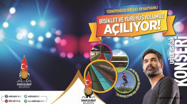 BİSİKLET VE YÜRÜYÜŞ YOLU AÇILIYOR...