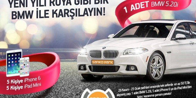 BMW 5.20i ÇEKİLİŞİ YARIN YAPILACAK