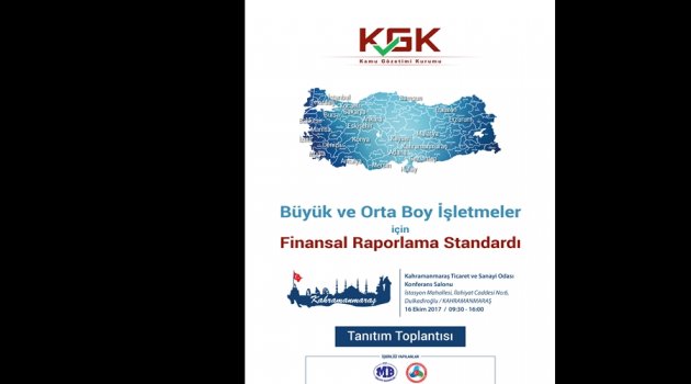 BOBİ FRS TANITIM TOPLANTISI KMTSO’DA YAPILACAK