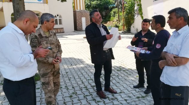 BÜYÜKŞEHİR ANIZ YANGINLARI İÇİN SAHADA