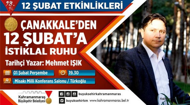 BÜYÜKŞEHİR’DEN ‘İSTİKLAL RUHU’ KONFERANSI