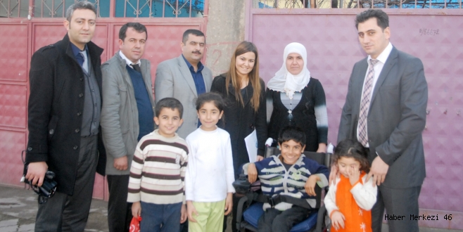 BÜYÜKŞEHİR, ENGELLİ ÖĞRENCİYİ SEVİNDİRDİ