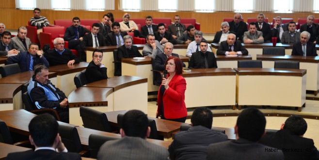 BÜYÜKŞEHİR PERSONELLERİ BİLGİLENDİRDİ