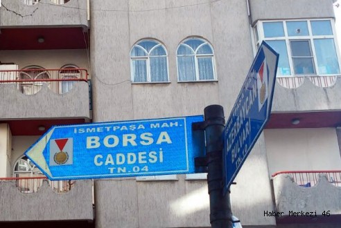 BÜYÜKŞEHİR SOKAK TABELALARINI DEĞİŞTİRİYOR