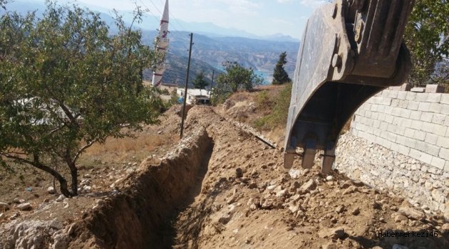 ÇOBANLI’NIN İÇME SUYU ŞEBEKESİ YENİLENİYOR