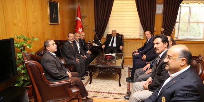 DİN-BİR-SEN HEYETİNE SICAK KARŞILAMA
