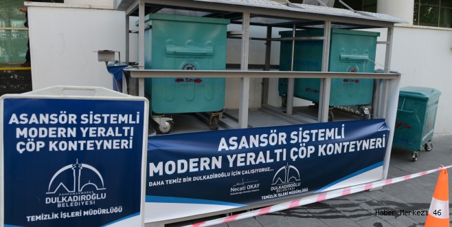 Dulkadiroğlu'nda Çöpler Yeraltına