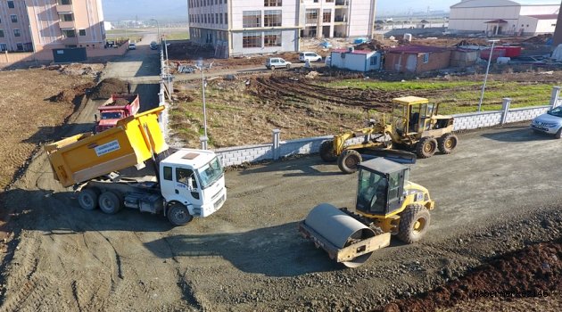 DULKADİROĞLU’NDAN HASTANE BÖLGESİNE YENİ YOLLAR