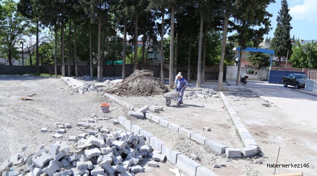 DULKADİROĞLU’NDAN OKUL BAHÇELERİNE ÖZEL ÇALIŞMA