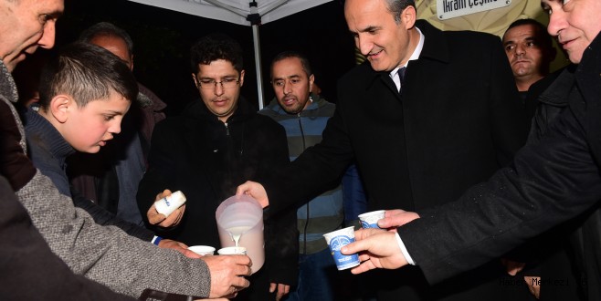 DULKADİROĞLU SALEP DAĞITTI