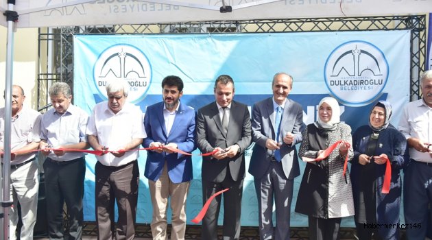 DULKADİROĞLU'NDAN BİR SOSYAL TESİSTE DERELİ'YE