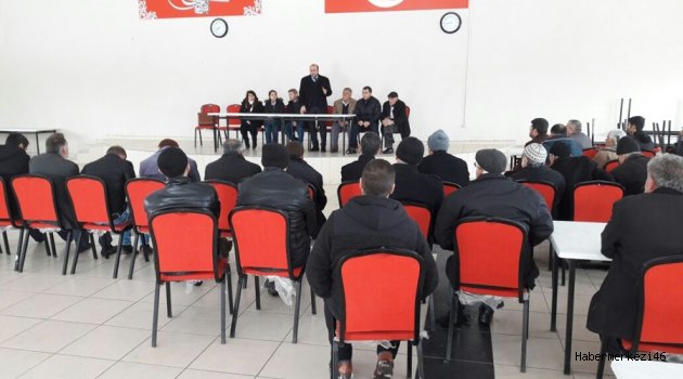 ELBİSTAN'DA ÇİFTÇİ BİLGİLENDİRME TOPLANTILARI DEVAM EDİYOR