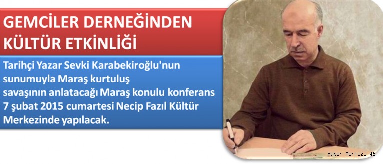 GEMCİLER DERNEĞİNDEN KÜLTÜR ETKİNLİĞİ