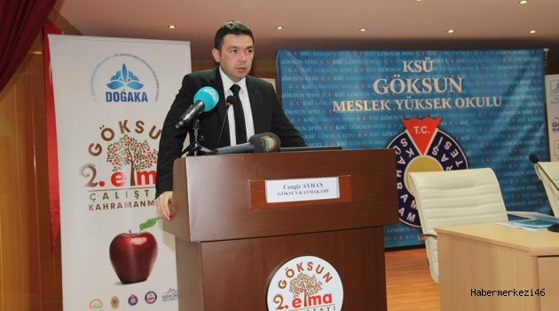GÖKSUN’DA İKİNCİ ELMA ÇALIŞTAYI DÜZENLENDİ