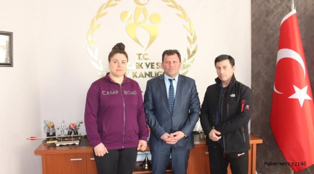 HALTER TÜRKİYE ŞAMPİYONU MELİKE GÜNAL'DAN ZİYARET