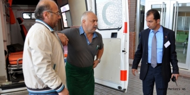 Hortumunun patladı: 1 yaralı
