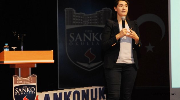 “İLGİNİZİ ÇEKEN ALANLARA YÖNELİN VE ENGELLER KARŞISINDA PES ETMEDEN HEDEFLERİNİZİN PEŞİNDEN GİDİN”