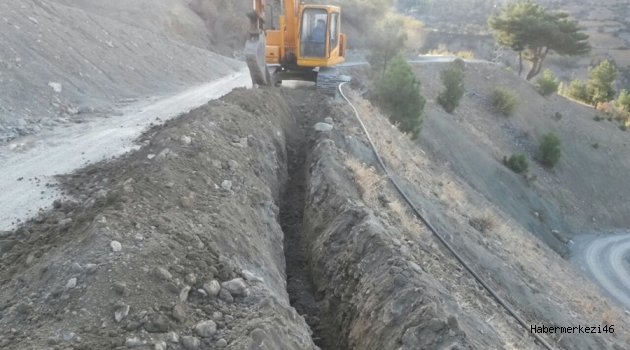 KARAMANLI’YA 20 KİLOMETRE İÇME SUYU ŞEBEKESİ