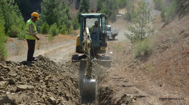 KARBASAN’DA ŞEBEKE ÇALIŞMALARINDA SONA GELİNDİ