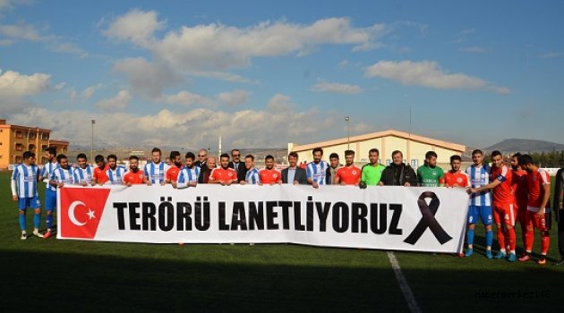 KARDEŞ TAKIM; PAZARCIK -TÜRKOĞLU MAÇINDA, DOSTLUK KAZANDI..