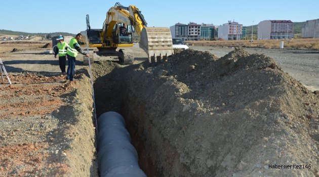 KASKİ, HASTANE BULVARDA YAĞMUR SUYU ÇALIŞMASINI TAMAMLADI